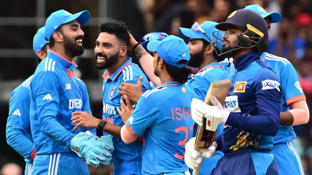 India National Cricket Team vs Sri Lanka National Cricket Team Match Scorecard